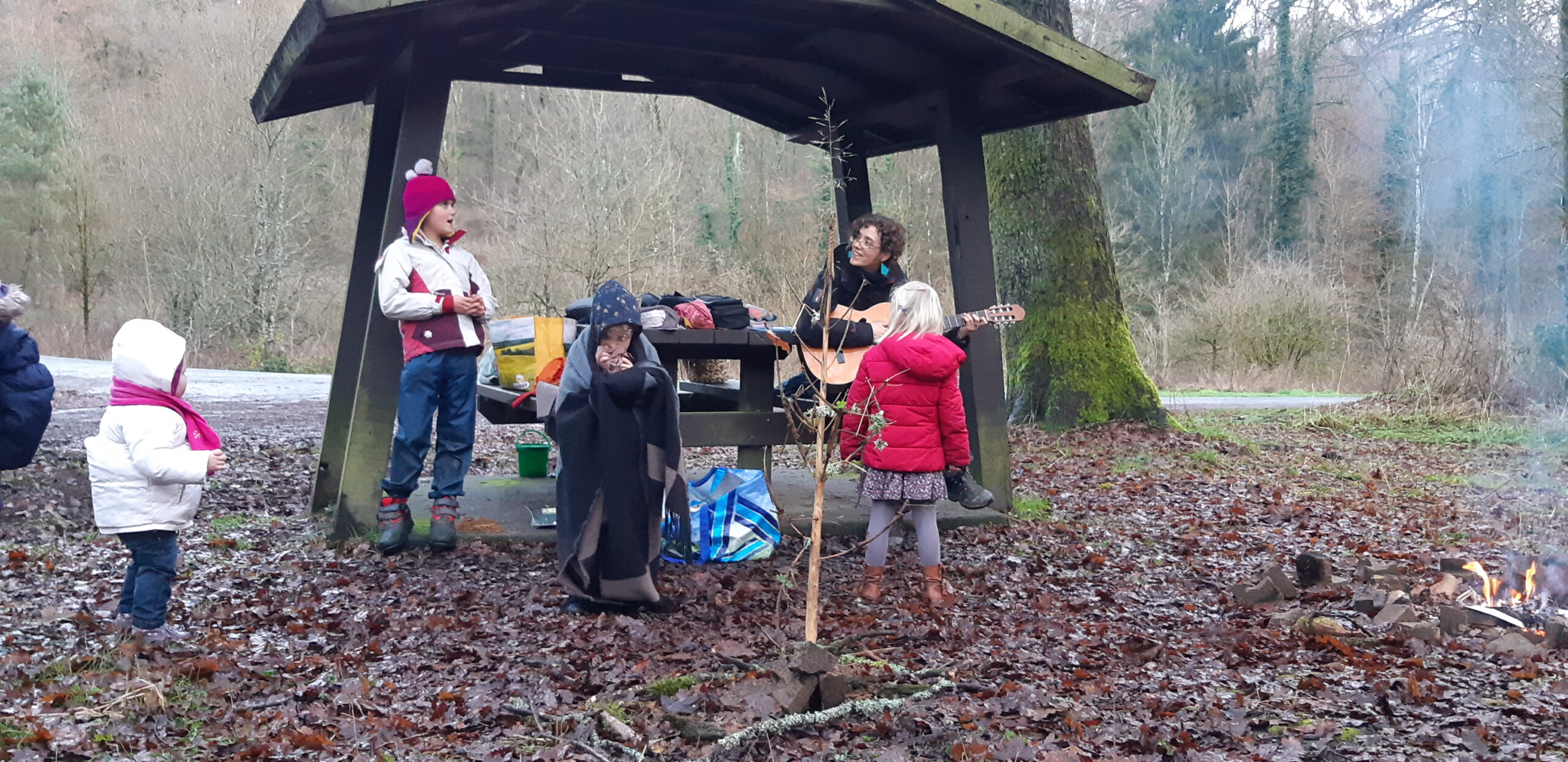 éveil musical dans les bois